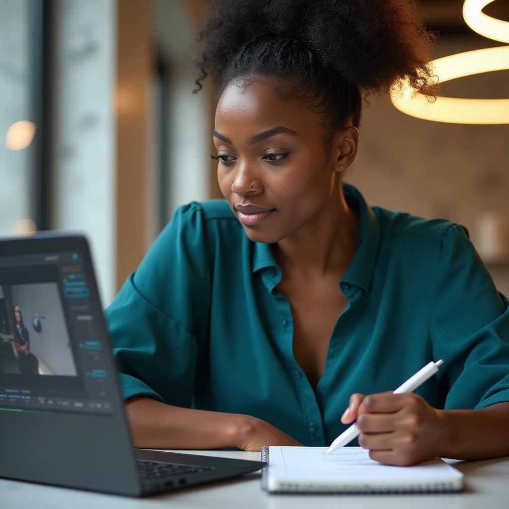 Sesión de retroalimentación personalizada en vídeo para profesionales en formación